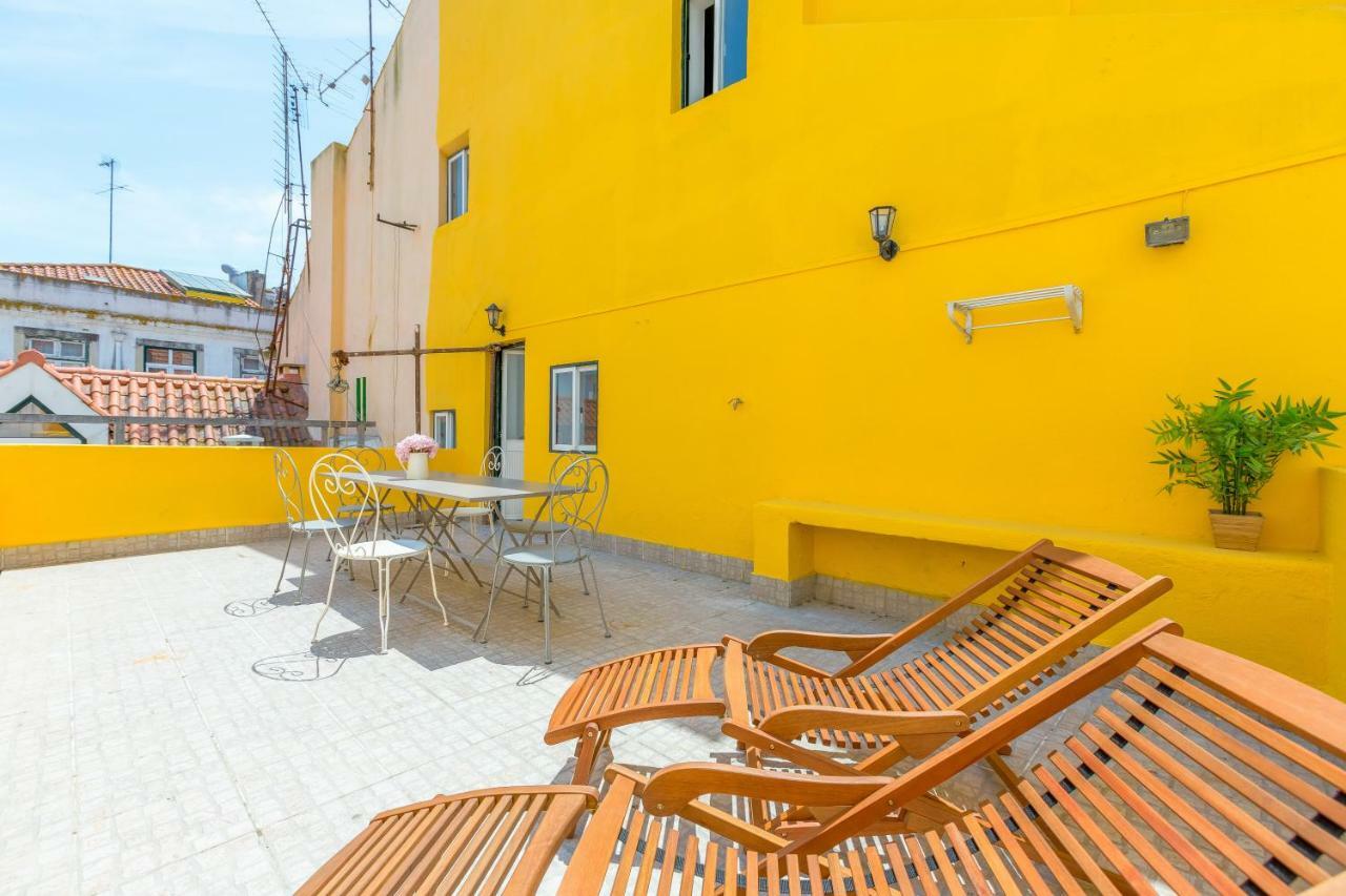 Alfama, Bright And Spacious With Private Terrace, By Timecooler Lisboa Ngoại thất bức ảnh